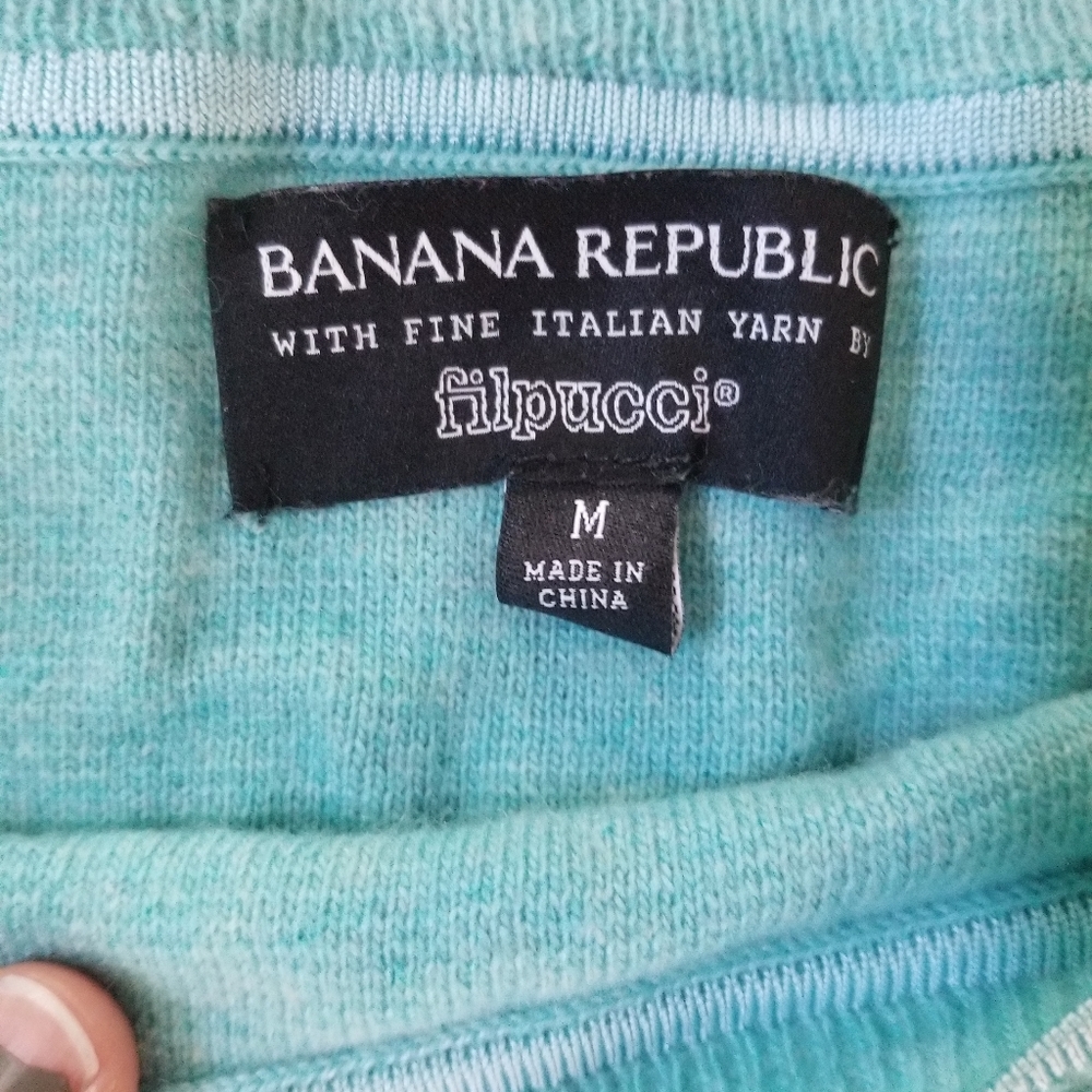 Banana Republic Teal Sweater